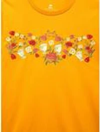 Disney Beauty and the Beast Chip Floral Women's Plus T-Shirt - BoxLunch Exclusive