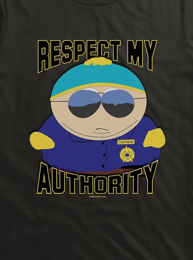 South Park Cartman Respect My Authority T-Shirt