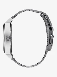 Nixon Time Teller Solar Silver x Dusty Blue Sunray Watch