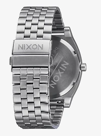Nixon Time Teller Solar Silver x Dusty Blue Sunray Watch