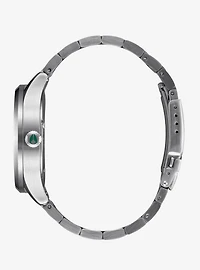 Nixon Sentry Solar Stainless Steel Silver x Jasper Watch