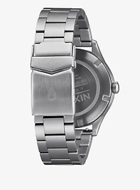 Nixon Sentry Solar Stainless Steel Silver x Jasper Watch
