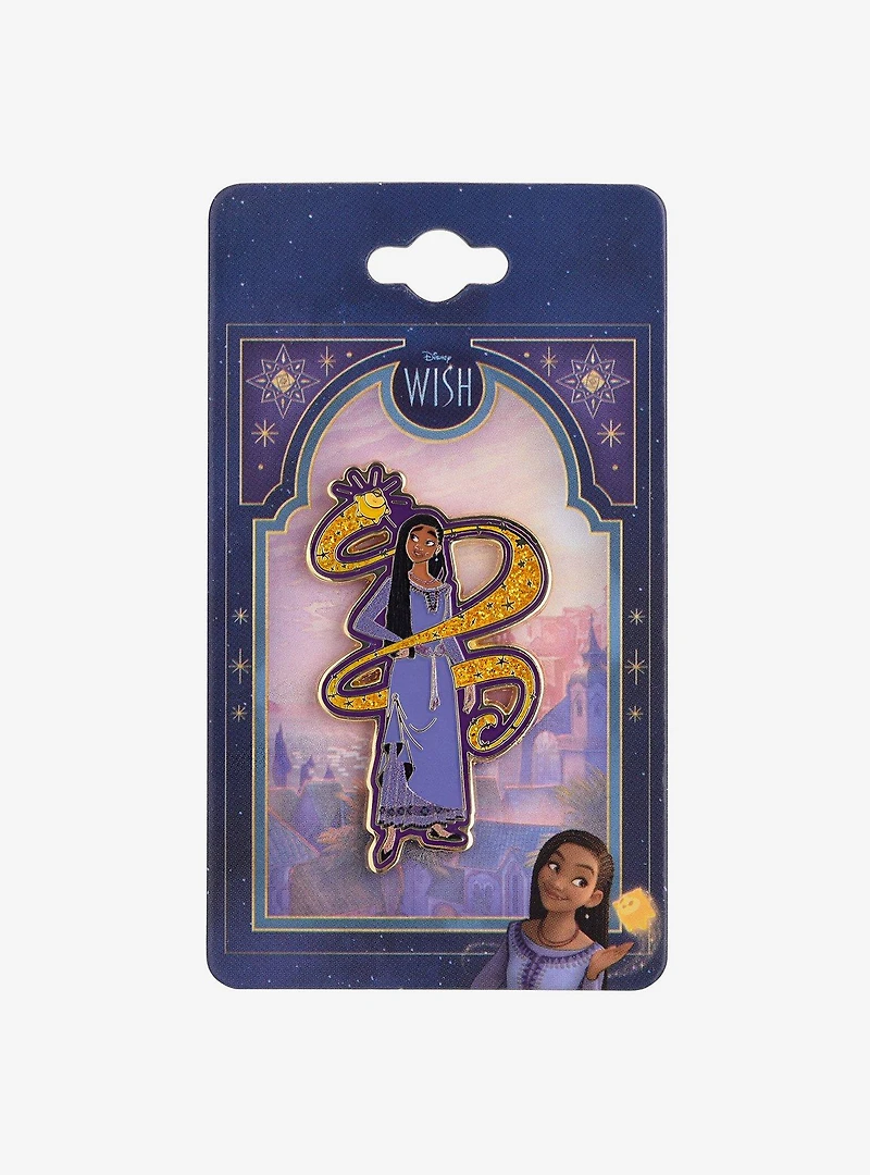Disney Wish Asha Portrait Enamel Pin - BoxLunch Exclusive