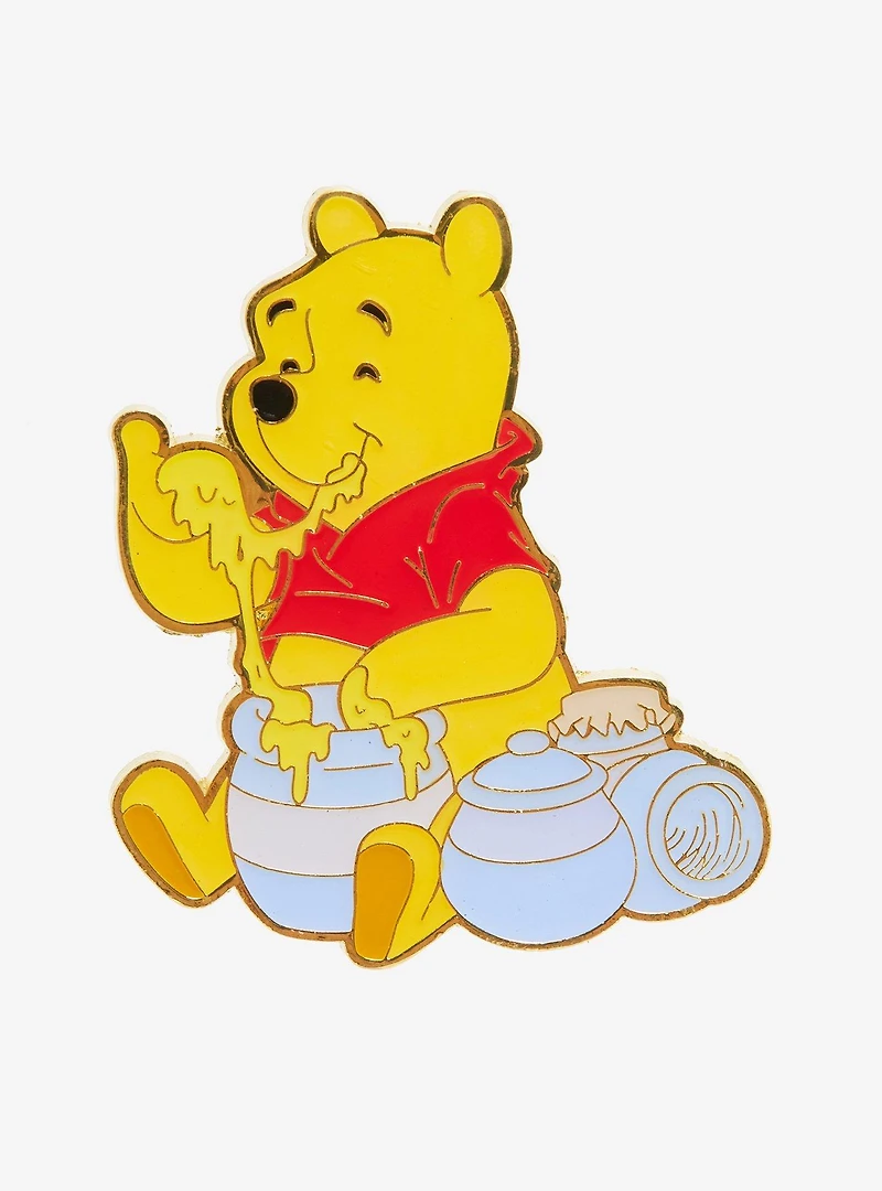 Loungefly Disney Winnie the Pooh Hunny Pots Enamel Pin - BoxLunch Exclusive