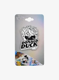Disney 100 Donald Duck Tonal Portrait Enamel Pin - BoxLunch Exclusive