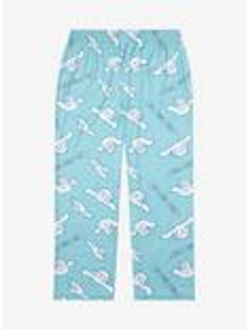 Sanrio Cinnamoroll Allover Print Women's Plus Sleep Pants - BoxLunch Exclusive