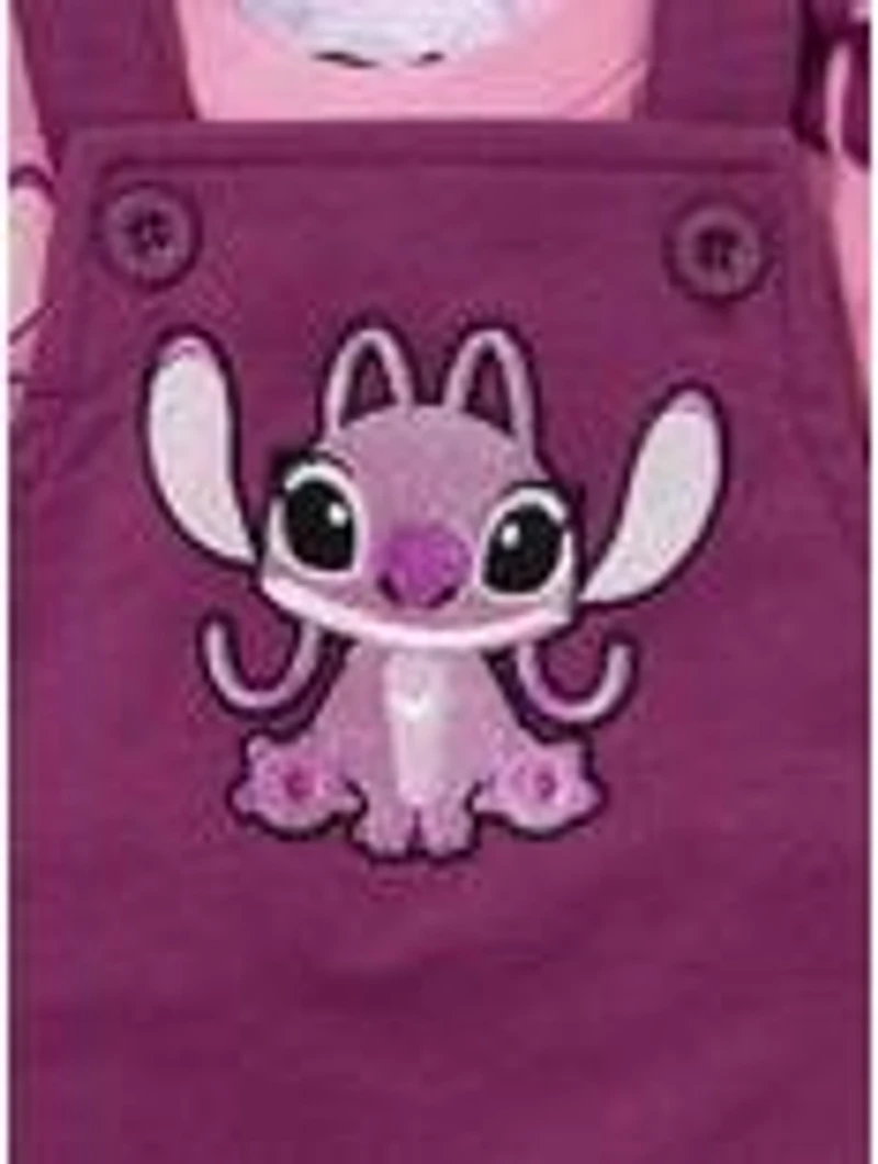 Disney Lilo & Stitch Angel Infant T-Shirt and Overall Set - BoxLunch Exclusive