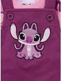 Disney Lilo & Stitch Angel Infant T-Shirt and Overall Set - BoxLunch Exclusive