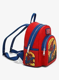 Loungefly Marvel Spider-Man Stained Glass Mini Backpack — BoxLunch Exclusive