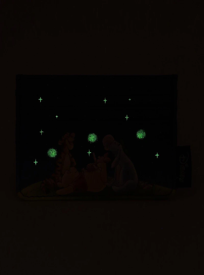 Loungefly Disney Winnie the Pooh Stars Glow-in-the-Dark Cardholder - BoxLunch Exclusive