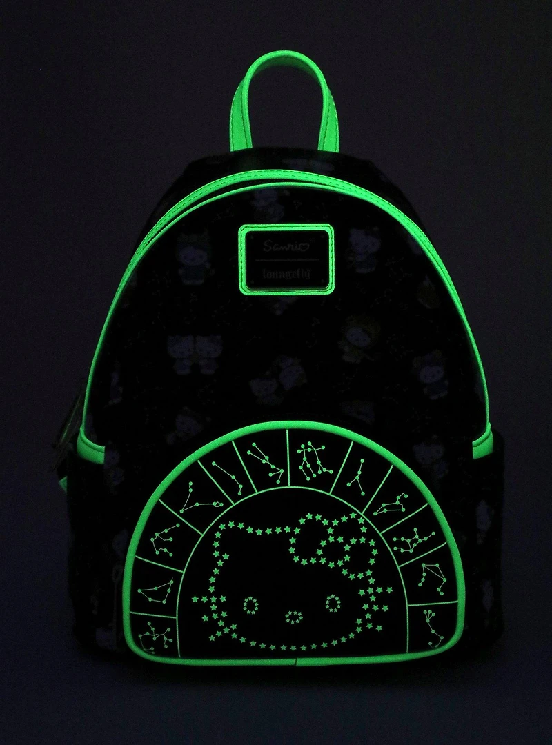 Loungefly Sanrio Hello Kitty Zodiac Sign Glow-in-the-Dark Mini Backpack — BoxLunch Exclusive