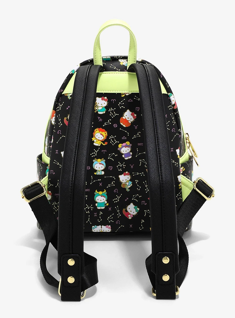 Loungefly Sanrio Hello Kitty Zodiac Sign Glow-in-the-Dark Mini Backpack — BoxLunch Exclusive
