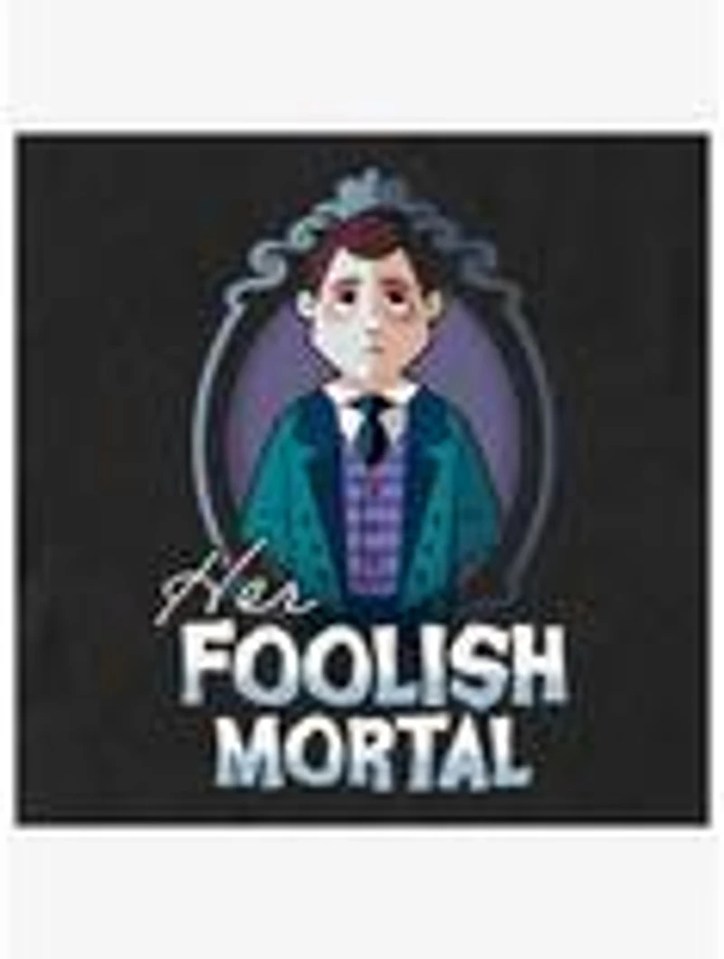 Disney Haunted Mansion Her Foolish Mortal Mineral Wash T-Shirt