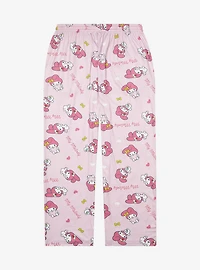 Sanrio My Melody Allover Print Women's Plus Sleep Pants - BoxLunch Exclusive