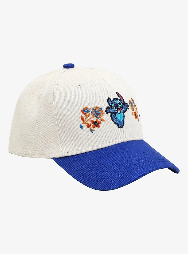 Disney Lilo & Stitch Floral Stitch Cap - BoxLunch Exclusive