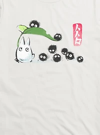 Studio Ghibli My Neighbor Totoro Soot Spirtes Follow Me T-Shirt