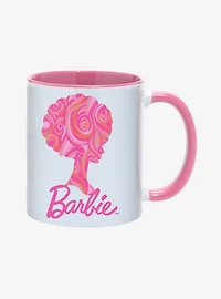 Barbie Retro Swirl Silhouette Mug