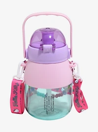 Hello Kitty Water Bottle With Lanyard