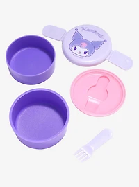 Sanrio Kuromi Round Purple Bento Box
