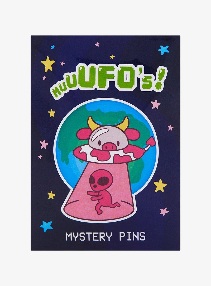 Cow UFO Blind Bag Pin - BoxLunch Exclusive