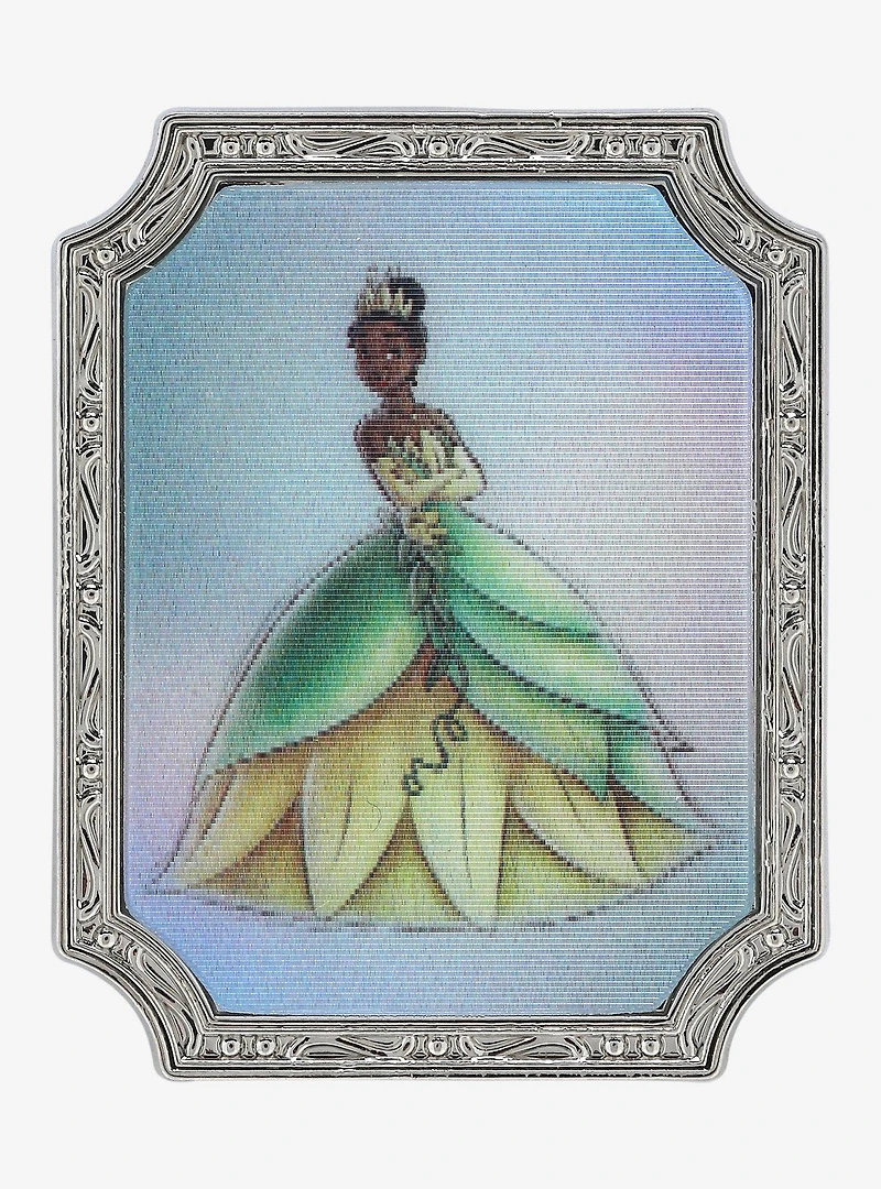 Loungefly Disney100 Princess and the Frog Tiana Sketch Lenticular Pin - BoxLunch Exclusive