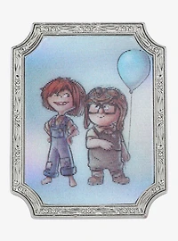 Loungefly Disney100 Up Carl and Ellie Sketch Lenticular Pin - BoxLunch Exclusive