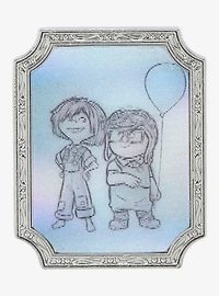 Loungefly Disney100 Up Carl and Ellie Sketch Lenticular Pin - BoxLunch Exclusive