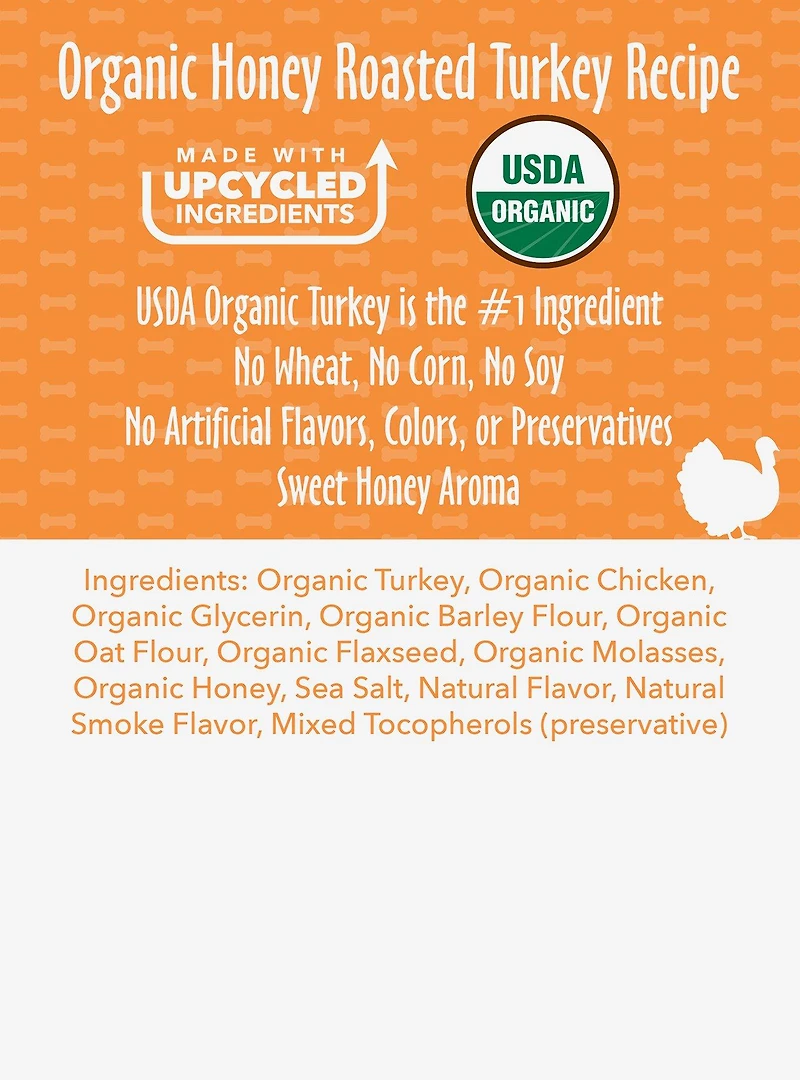 Disney Winnie the Pooh Table Scraps Organic Honey Roasted Turkey Dog Treats 5 oz. (3-Pack)