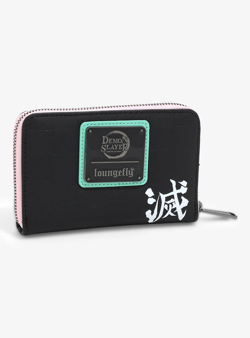 Loungefly Demon Slayer: Kimetsu no Yaiba Character Zip Wallet