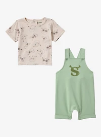 DreamWorks Shrek Sunglasses Infant T-Shirt and Overall Set — BoxLunch Exclusive