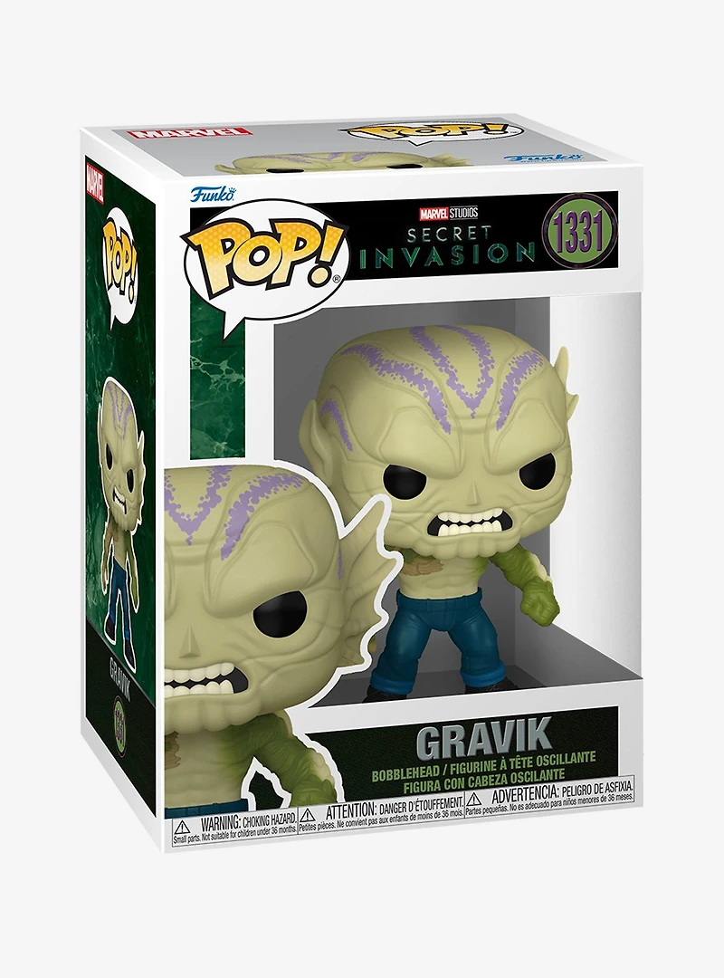 Funko Pop! Marvel Secret Invasion Gravik Vinyl Bobblehead