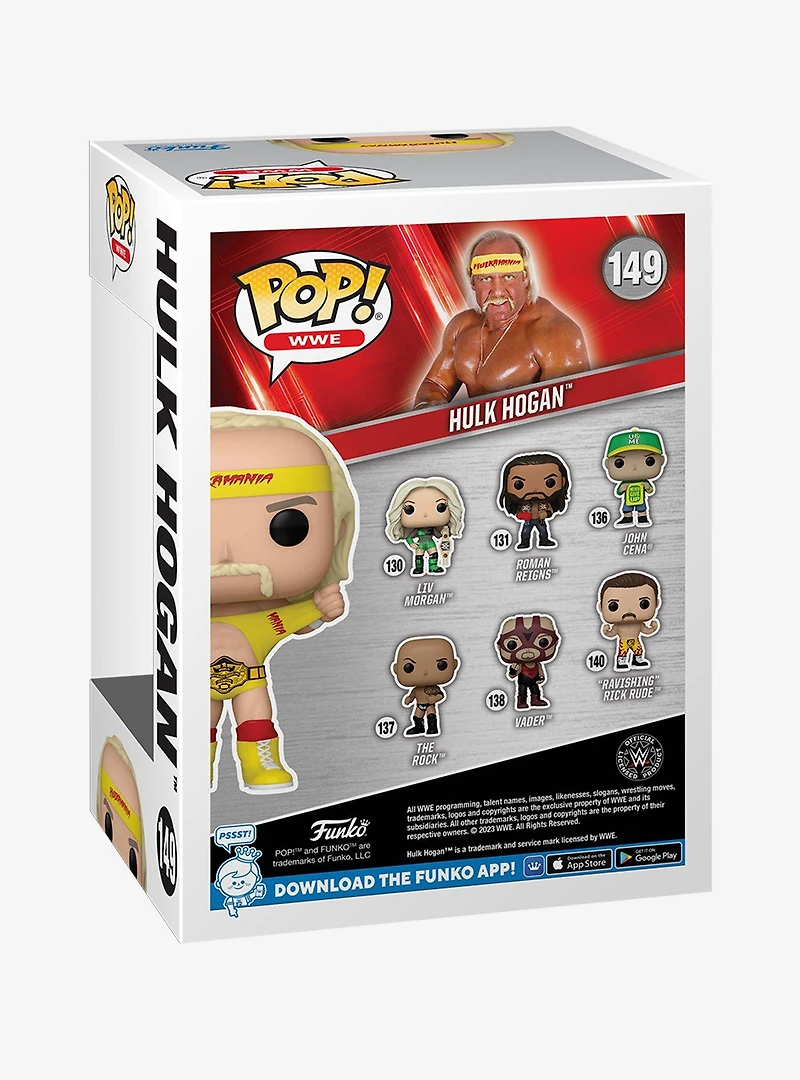 Funko Pop! WWE Hulk Hogan Vinyl Figure