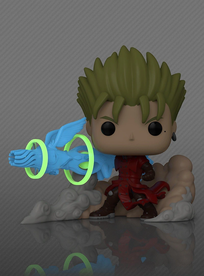 Funko Pop! Deluxe Trigun Vash with Angel Arm Glow-in-the-Dark Vinyl Figure