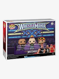 Funko Pop! Moment WrestleMania The Rock, "Stone Cold" Steve Austin, and Hulk Hogan Vinyl Figure