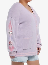 Hello Kitty And Friends Kogyaru Varsity Girls Cardigan Plus