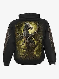 Spiral Oak Dragon Hoodie