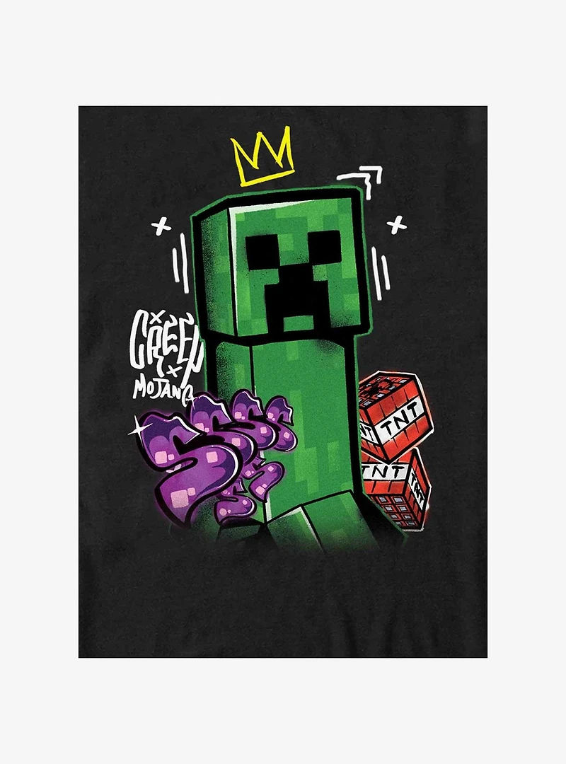 Minecraft Big Creep Crowned Big & Tall T-Shirt