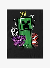 Minecraft Big Creep Crowned Big & Tall T-Shirt