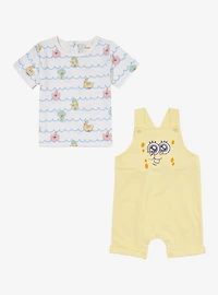 SpongeBob SquarePants Chibi Infant T-Shirt and Overall Set - BoxLunch Exclusive