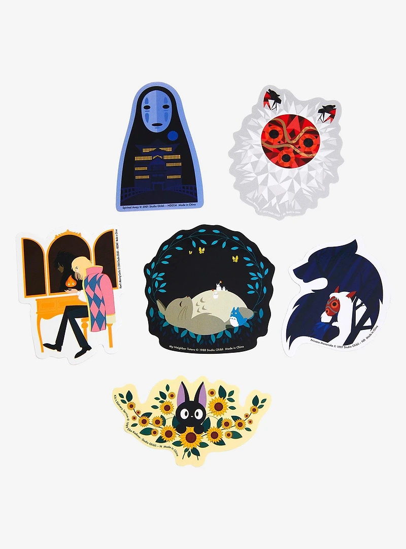The World of Studio Ghibli Mystery Sticker Pack - BoxLunch Exclusive
