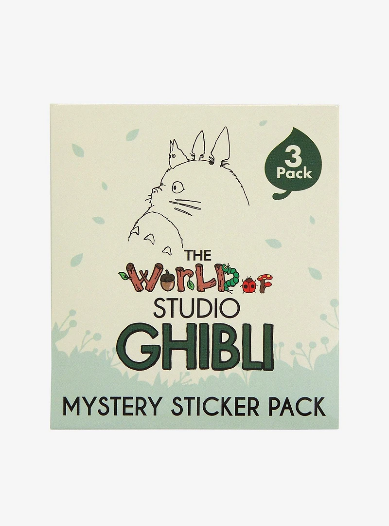 The World of Studio Ghibli Mystery Sticker Pack - BoxLunch Exclusive