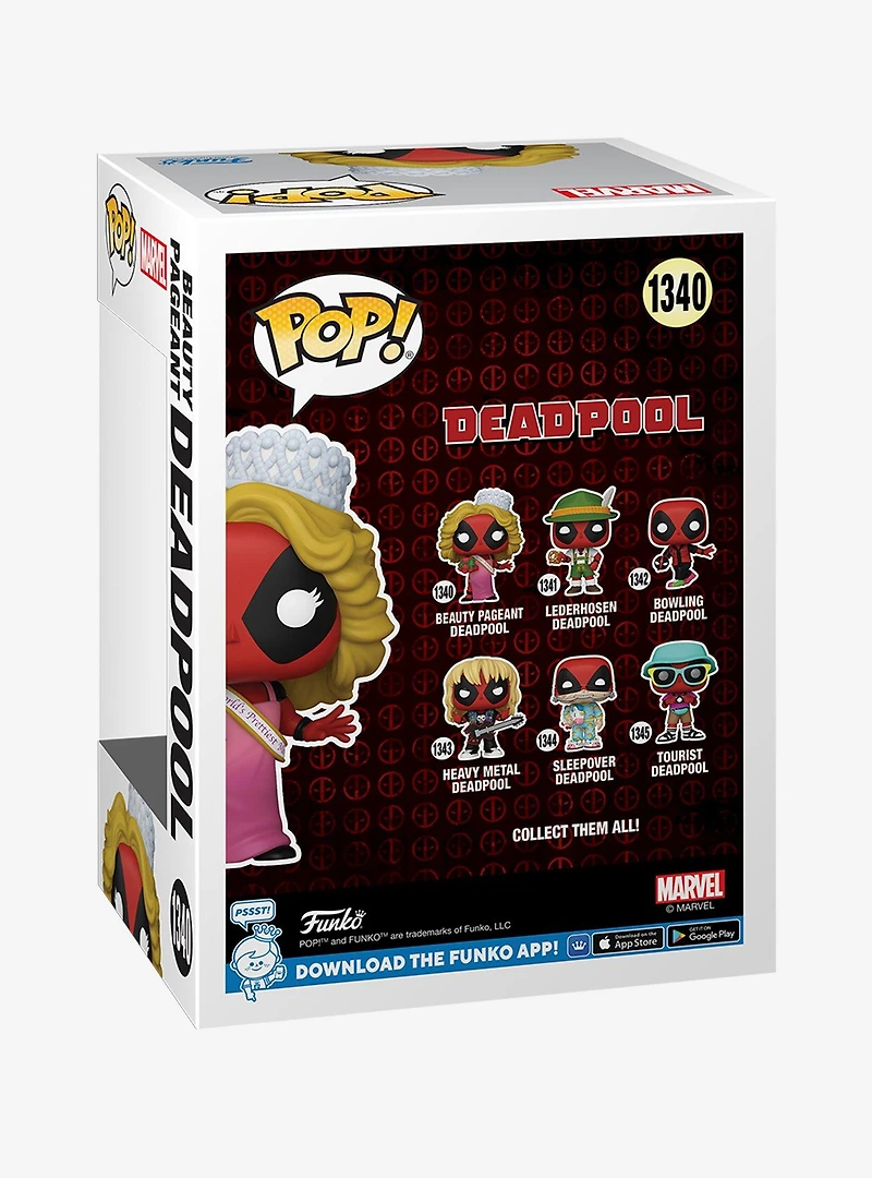 Funko Pop! Marvel Deadpool Beauty Pageant Deadpool Vinyl Bobblehead Figure