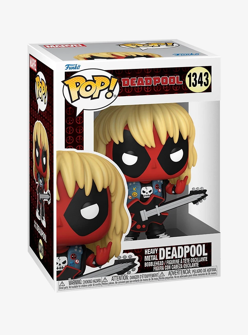 Funko Pop! Marvel Deadpool Heavy Metal Deadpool Vinyl Bobblehead Figure