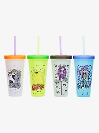 Disney The Nightmare Before Christmas Characters Color Changing Carnival Cup Set