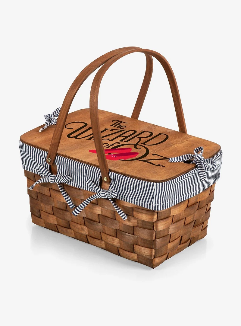 The Wizard of Oz Kansas Handwoven Picnic Basket