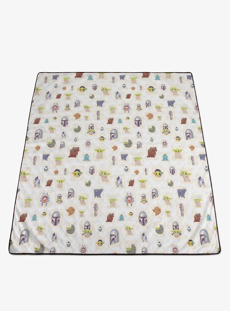 Star Wars The Mandalorian The Child Impresa Picnic Blanket