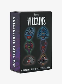 Disney Villains Neon Characters Blind Box Enamel Pin