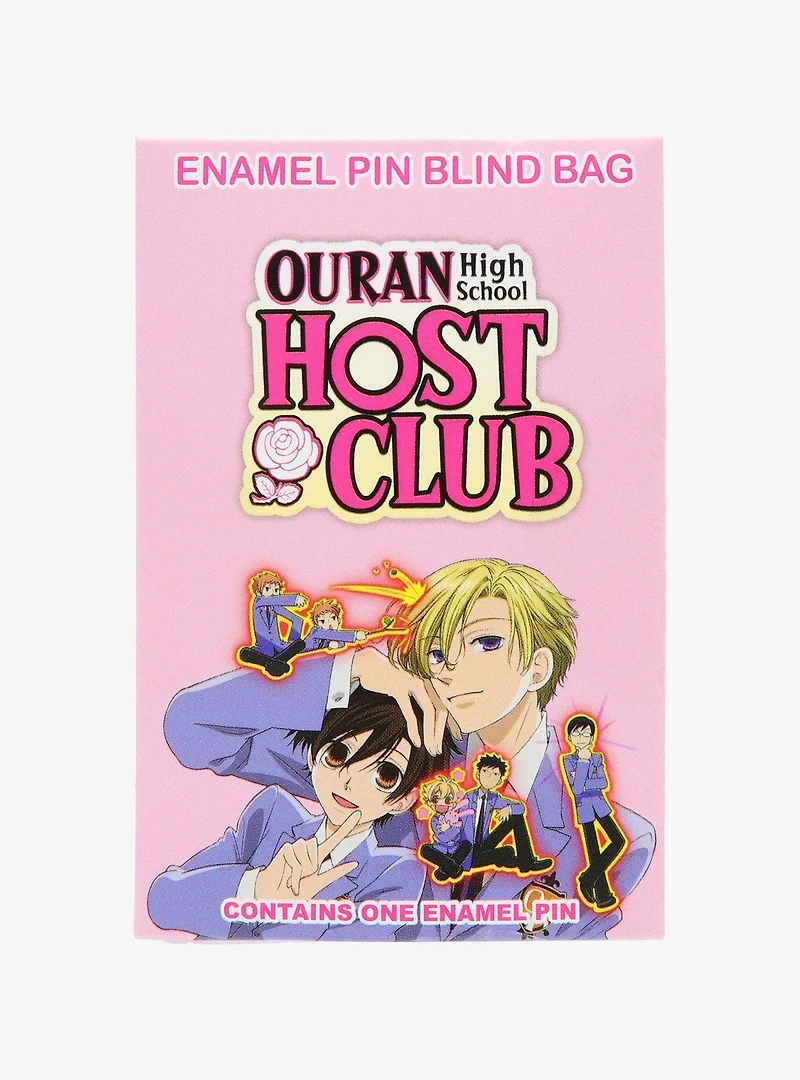 Ouran High School Host Club Roses Blind Box Enamel Pin