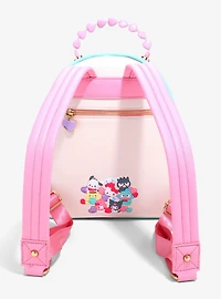 Sanrio Emo Kyun Plaid Charm Mini Backpack — BoxLunch Exclusive