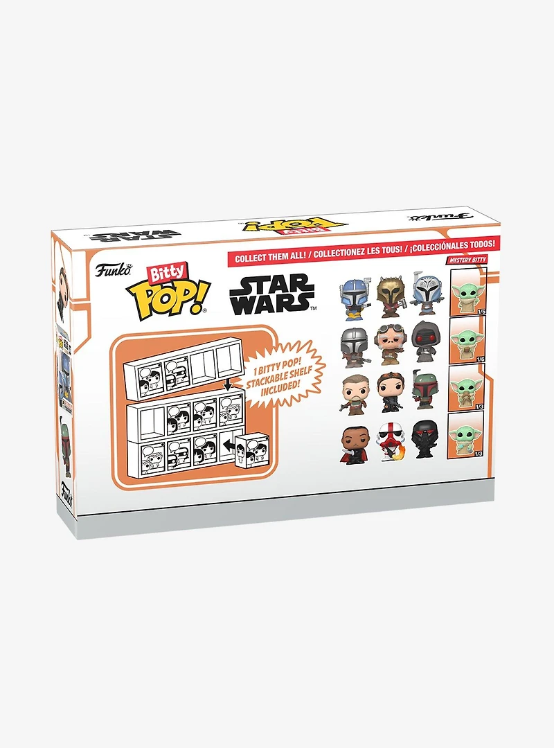 Funko Bitty Pop! Star Wars Mandalorian and Friends Blind Box Mini Vinyl Figure Set